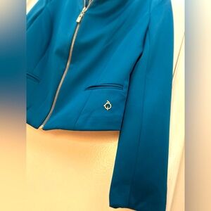 Teal Blue Tanqs Jacket